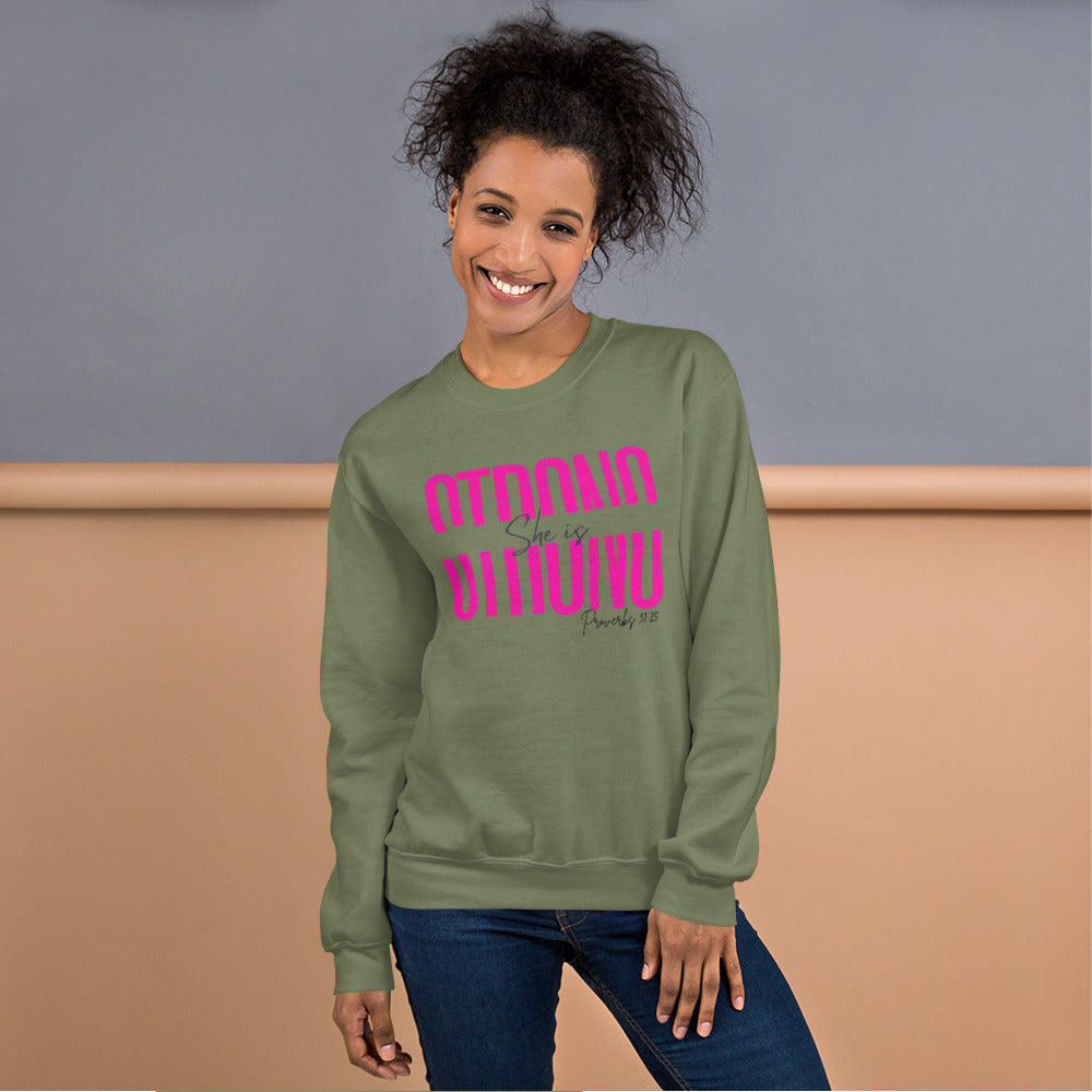 She is Strong Sweatshirt